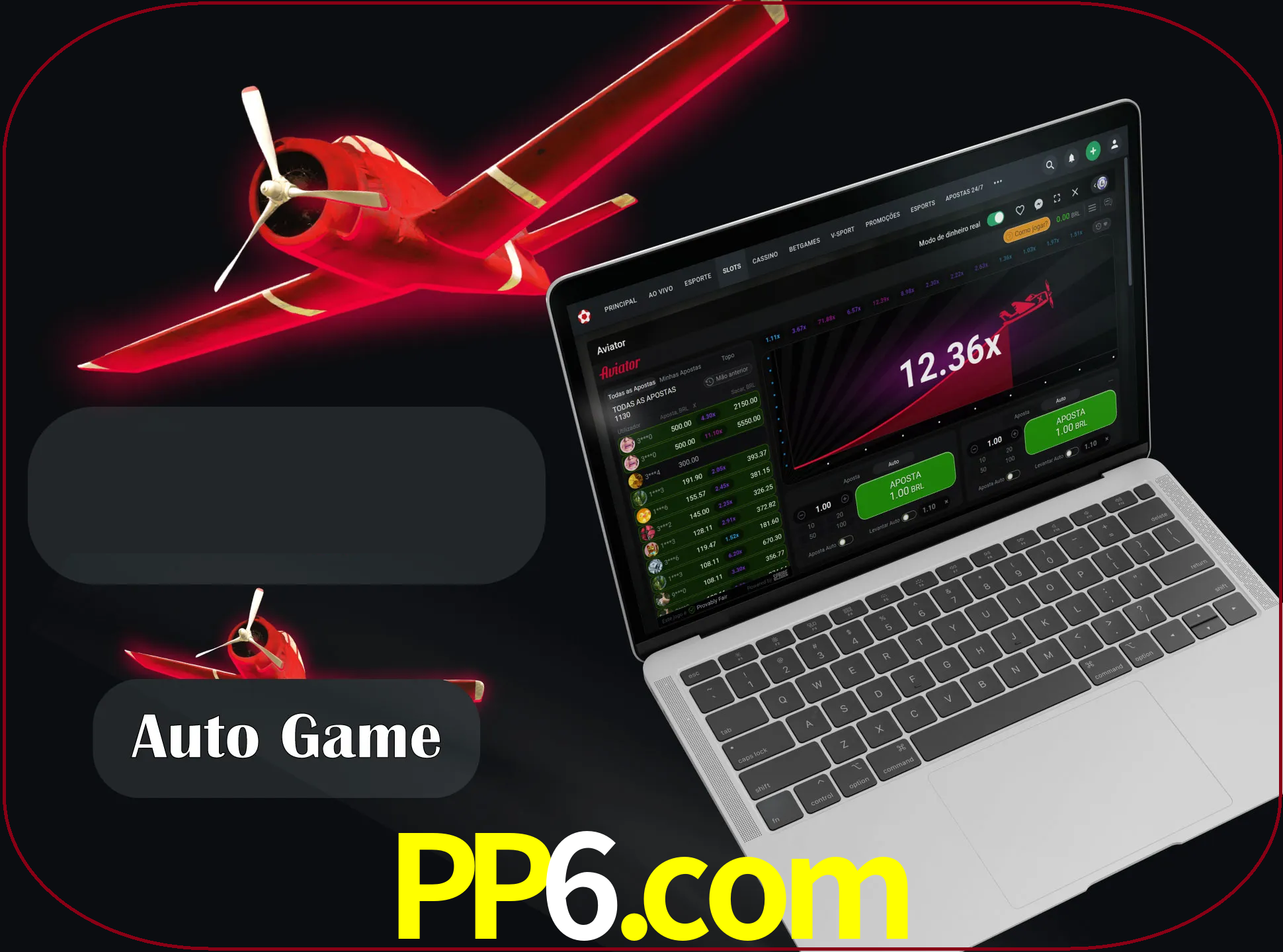 No modo automático, os jogos apostam e sacam seu dinheiro automaticamente.