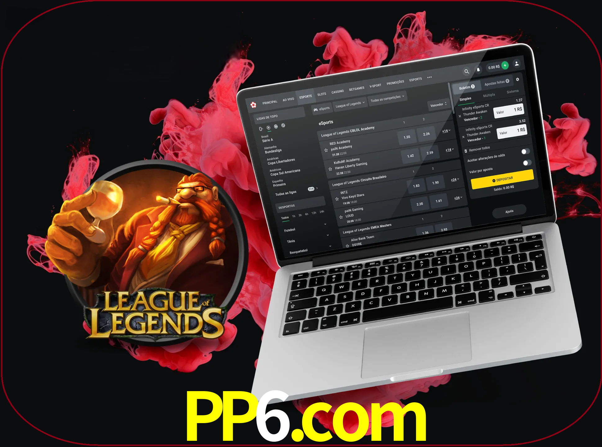Se é um fã deste jogo, muitos torneios fantásticos que o vão surpreender estão disponíveis no pp6.
