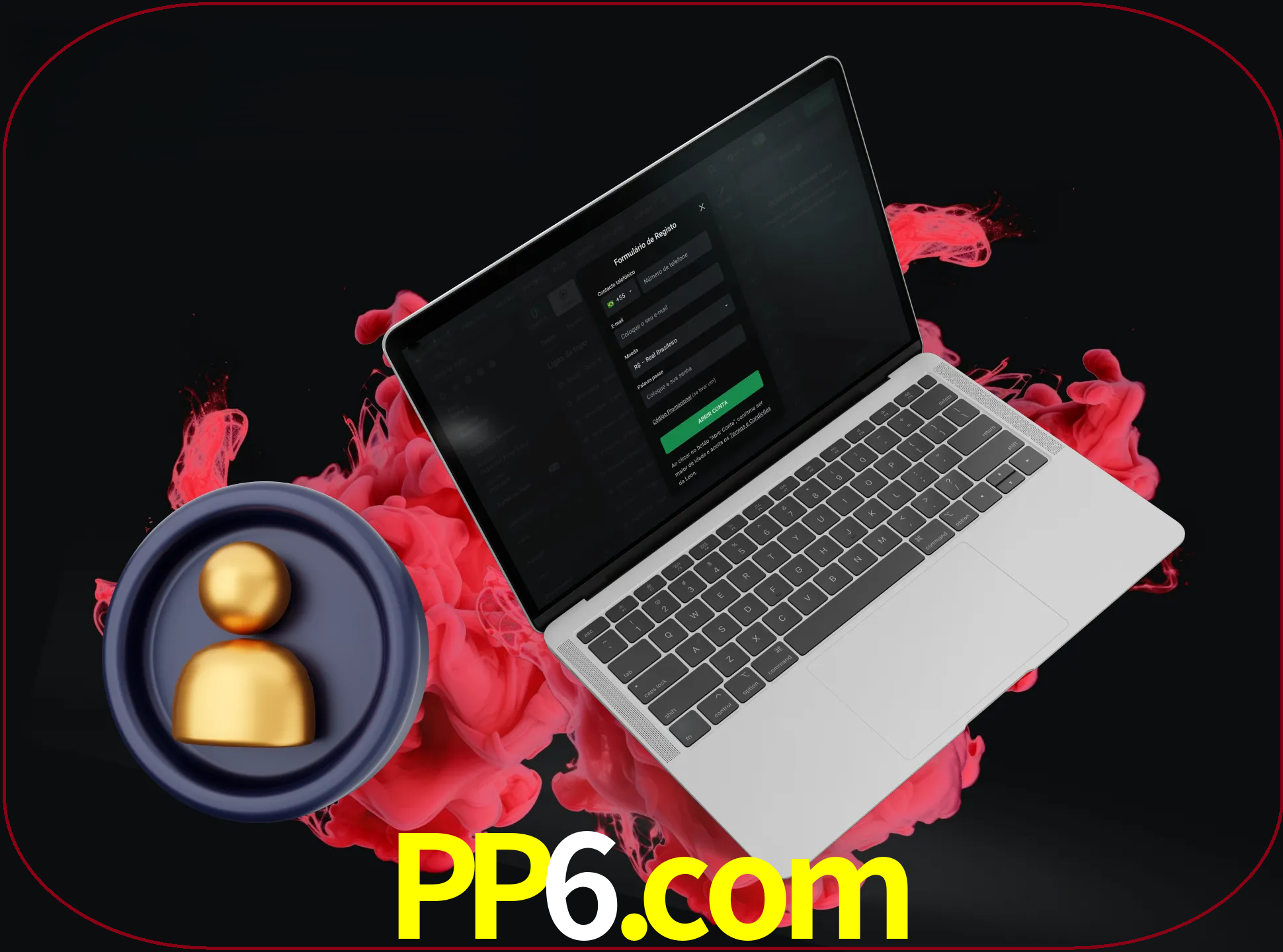 No cabeçalho do site pp6, clique no botão que o levará a um formulário especial onde terá de introduzir as suas informações actuais.