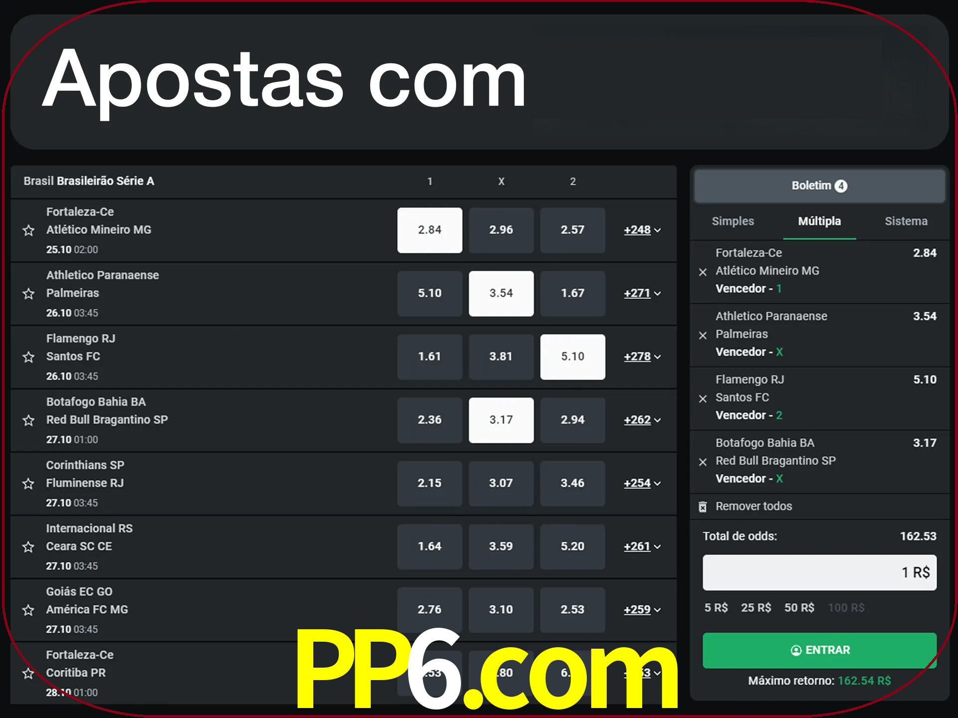 Aposte em vários diciplines com LeonBet.