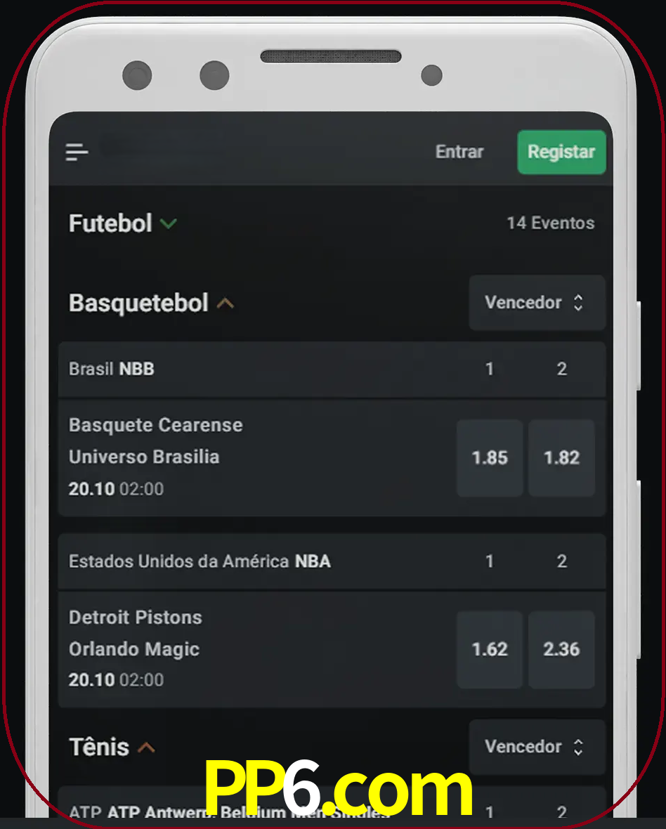 Aposte e assista aos esportes em formato ao vivo.