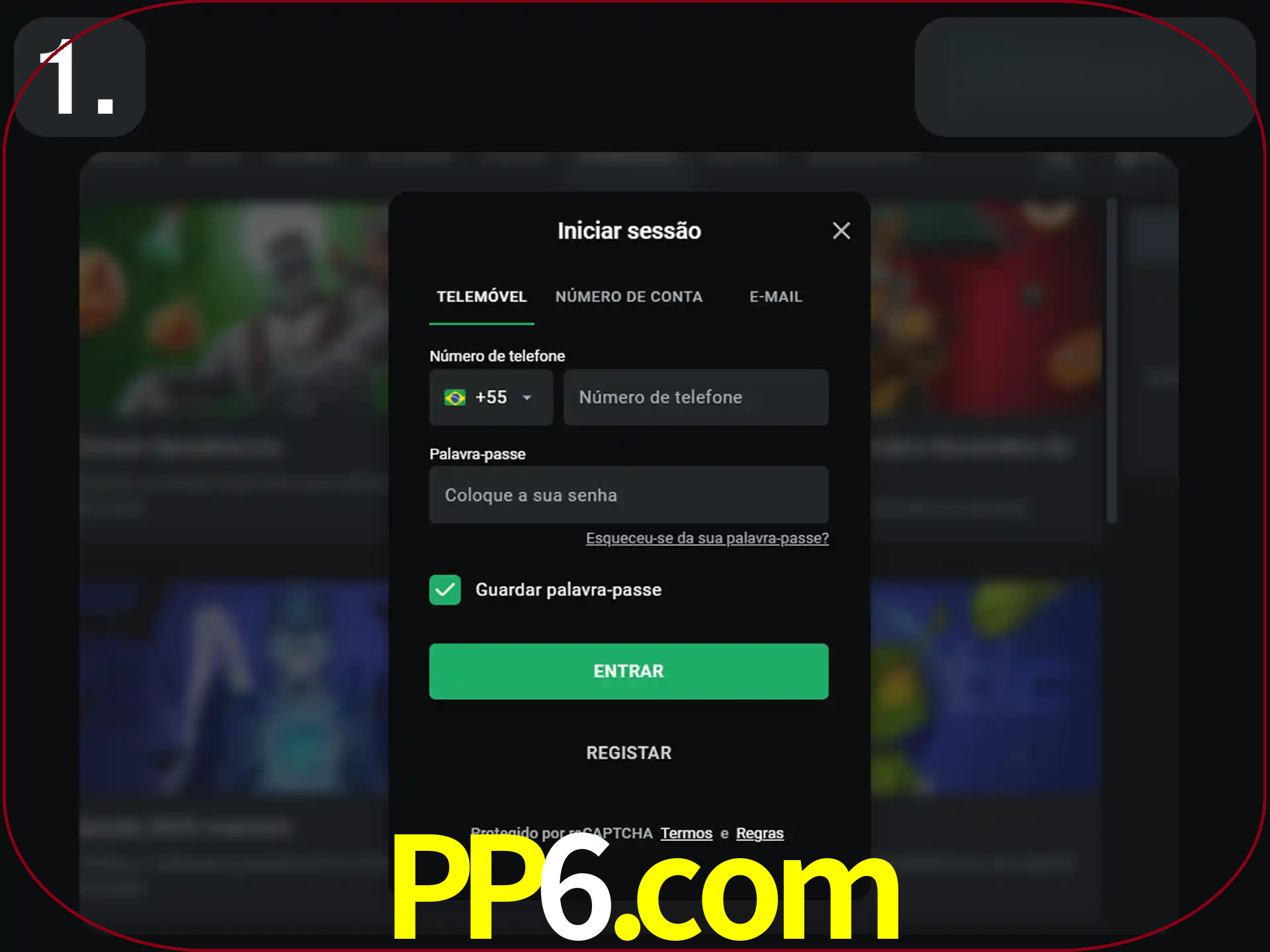Acesse o site.