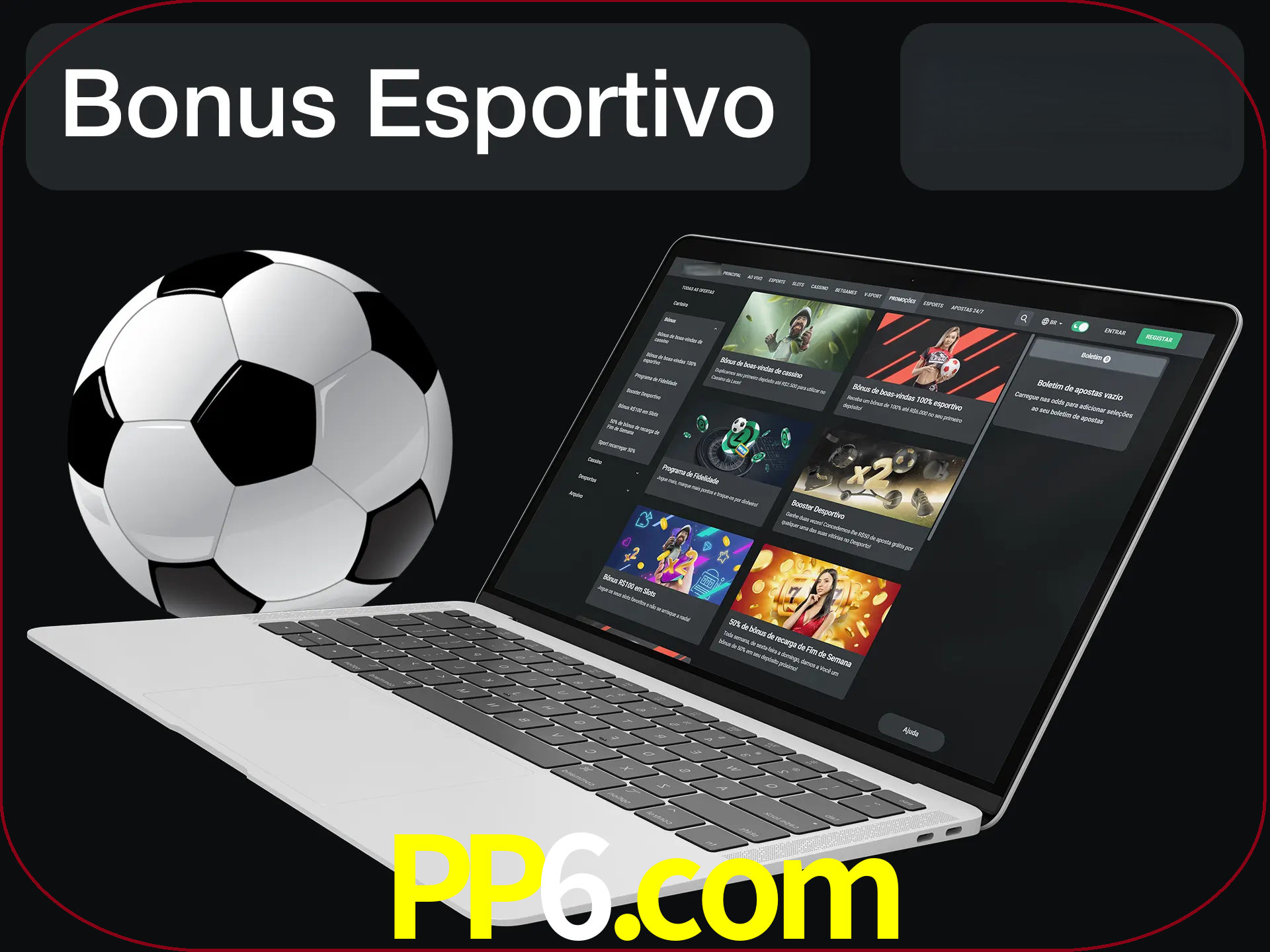 Antes de começar a apostar, use o bônus esportivo.